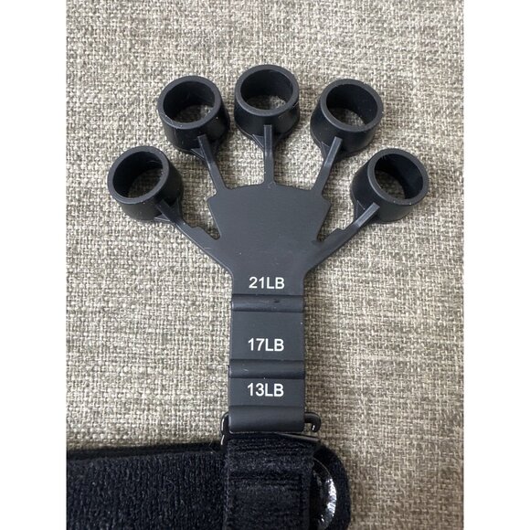 Silicone 5-Finger Hand Exerciser w/ Adj Resistance 6.6LB-21LB Strength Training - Picture 2 of 5
